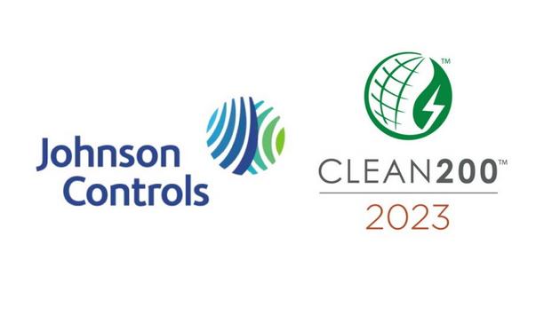Johnson Controls Named To The Clean200 List Featuring Top 200 Companies Leading The Transition To A Sustainable Global Economy