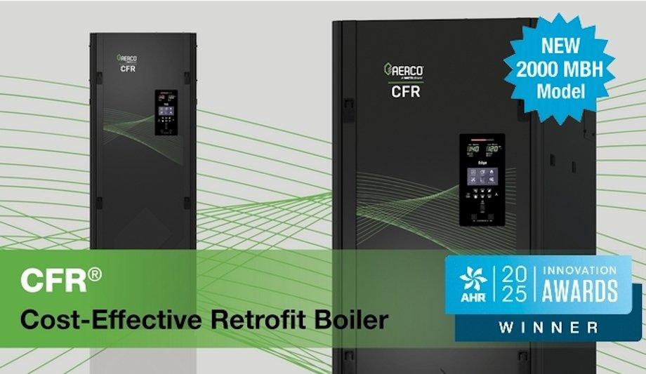 CFR Boiler Wins 2025 AHR Expo Innovation Award