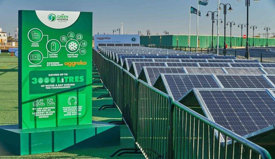 Aggreko Partners With PIF Saudi International To Provide Solar Power At The Royal Greens Club