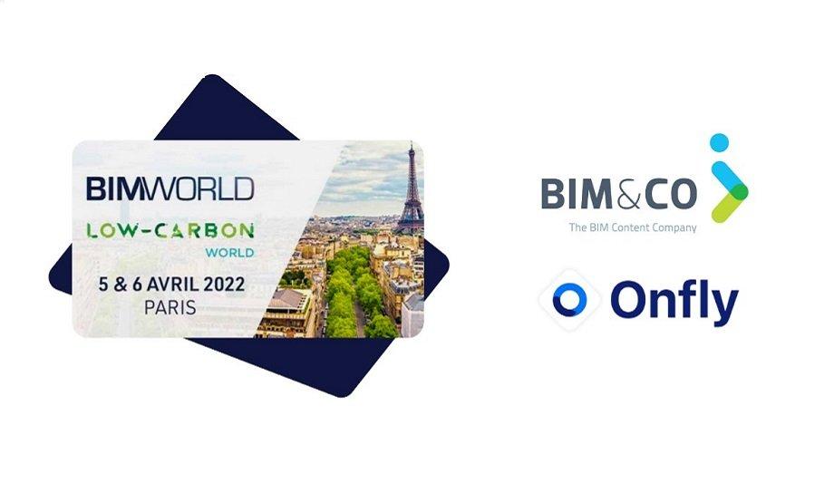The BIM&CO And Onfly Teams Invites Visitors At BIMWorld Paris And Low-Carbon Solutions 2022