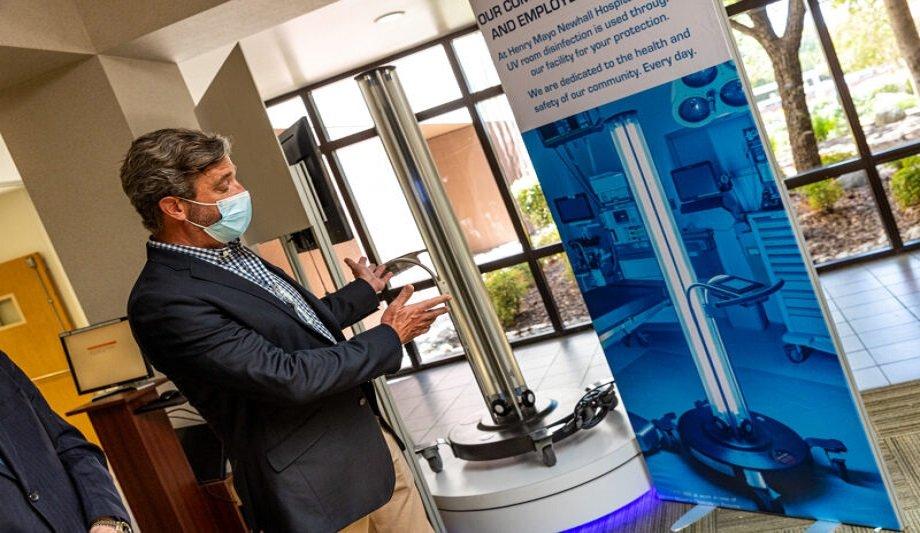 UVDI-360 Display Lets Visitors Know Their Safety Is Priority