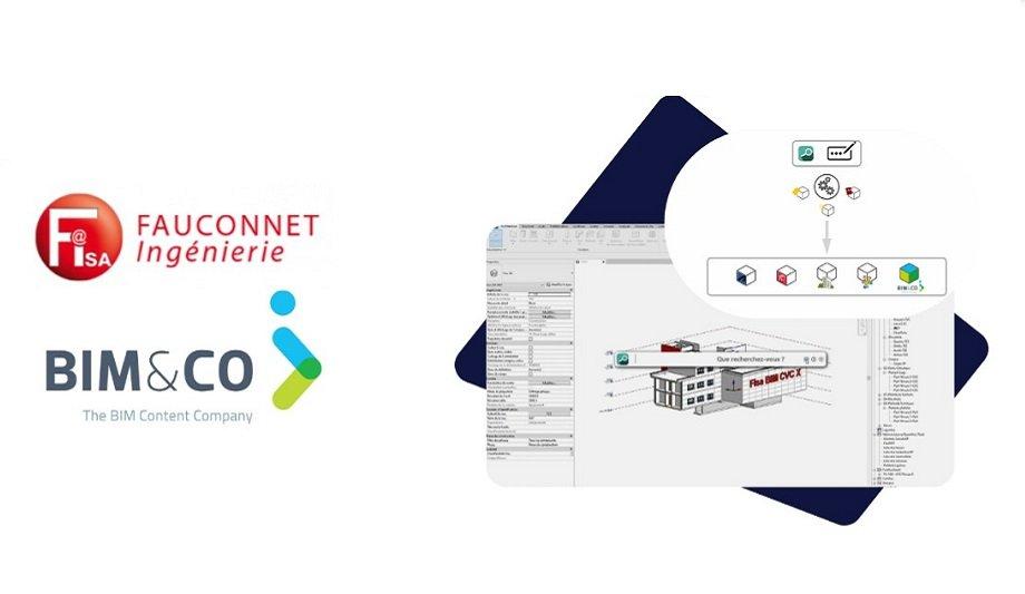 FISA And BIM&CO Join Forces To Offer One Of The Largest Libraries Of BIM Objects In HVAC Layout Software