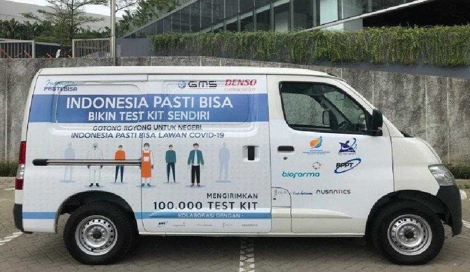 DENSO & GMS Deliver PCR Kits In Indonesia