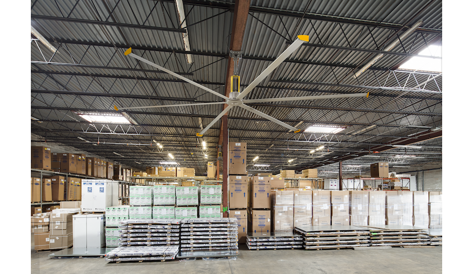 Big Ass Fans Introduces Powerfoil D, The Industrial Direct-drive HVLS Fan