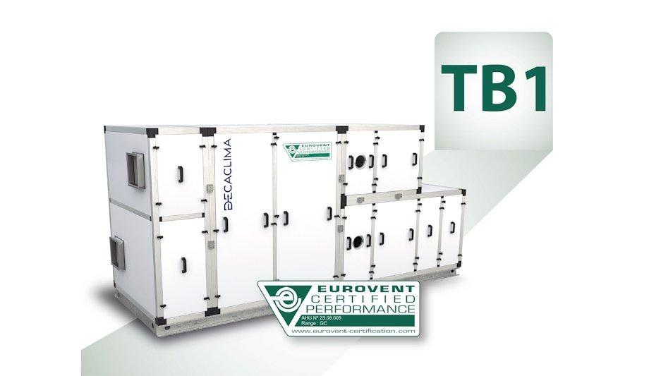 DECACLIMA's TB1 Air Units: Eurovent Certified Excellence