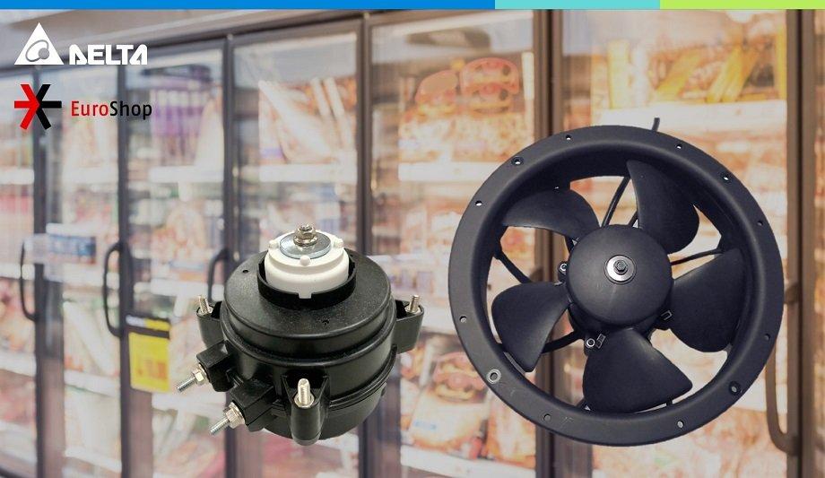 Delta Showcases Its EC Fans And Motors For Commercial Refrigerators At EuroShop 2023