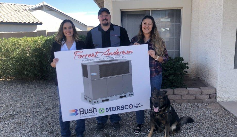 Forrest Anderson Announces The Winner Of The 6th Annual Military Hero A/C Giveaway