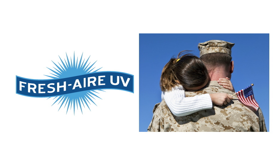 Fresh-Aire UV Donates Funds To The Veterans Helping Veterans USA Charity To Support Their Efforts