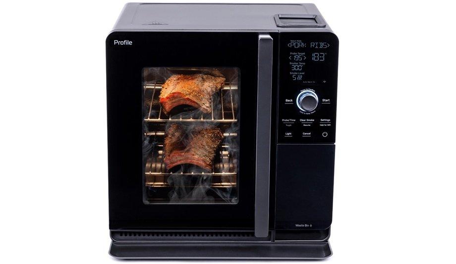 GE Profile™ Makes Smoking Food On Kitchen Countertops Possible With Its Smart Indoor Smoker