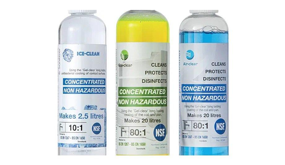 Gel-Clear Brings Their Concentrated Versions Of The Popular Non-hazardous Food-Safe Cleaners