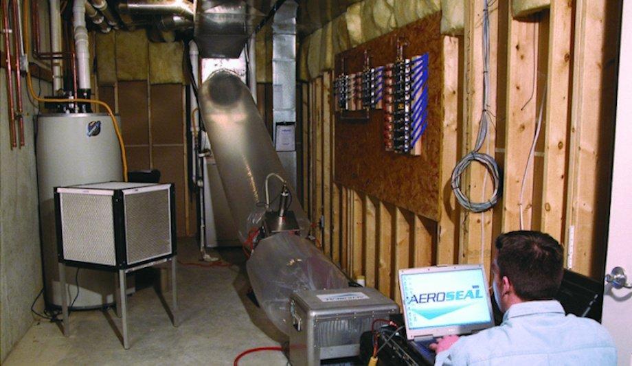 HVAC Air Duct Leakage Testing By Aeroseal