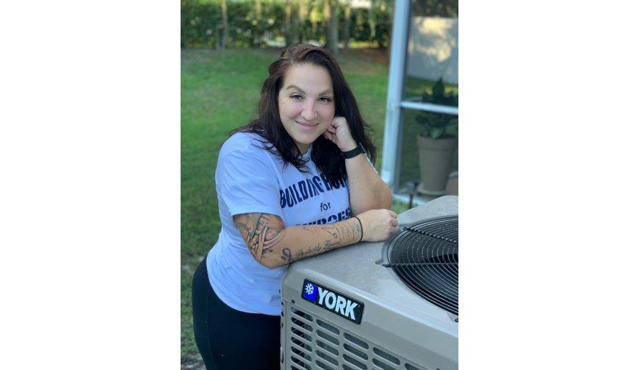 Female US Army Veteran And Cancer Survivor Receives YORK HVAC System, Installed By Amen Air, Inc.