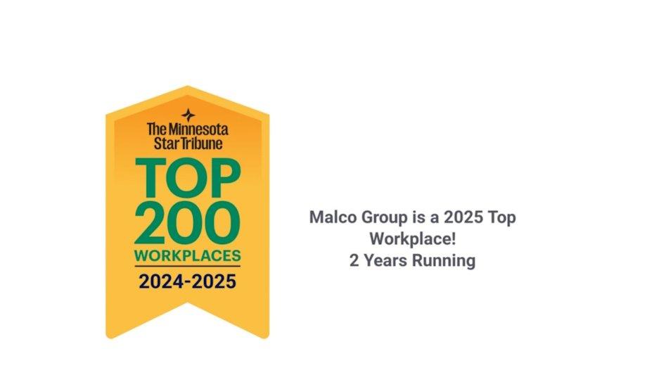 Malco Tools Named Top Workplace In Minnesota HVAC Sector