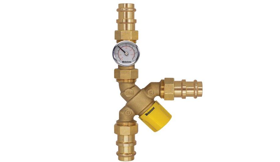 NIBCO INC. New Webstone Y-Pattern Thermostatic Mixing Valve