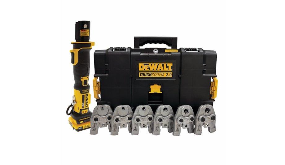 NIBCO DEWALT 24kN Tool & Jaw Kit For HVACR Efficiency