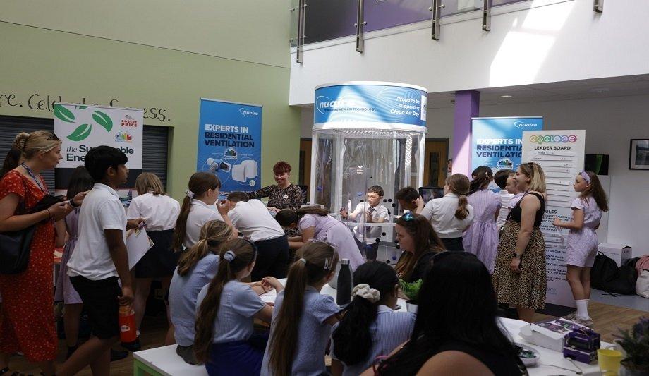 Nuaire Creates A Storm At Primary School For Clean Air Day