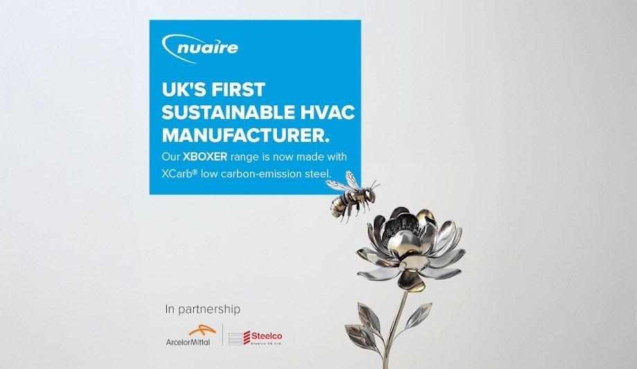 Nuaire Reduces CO2 With XCarb Steel Ventilation Systems