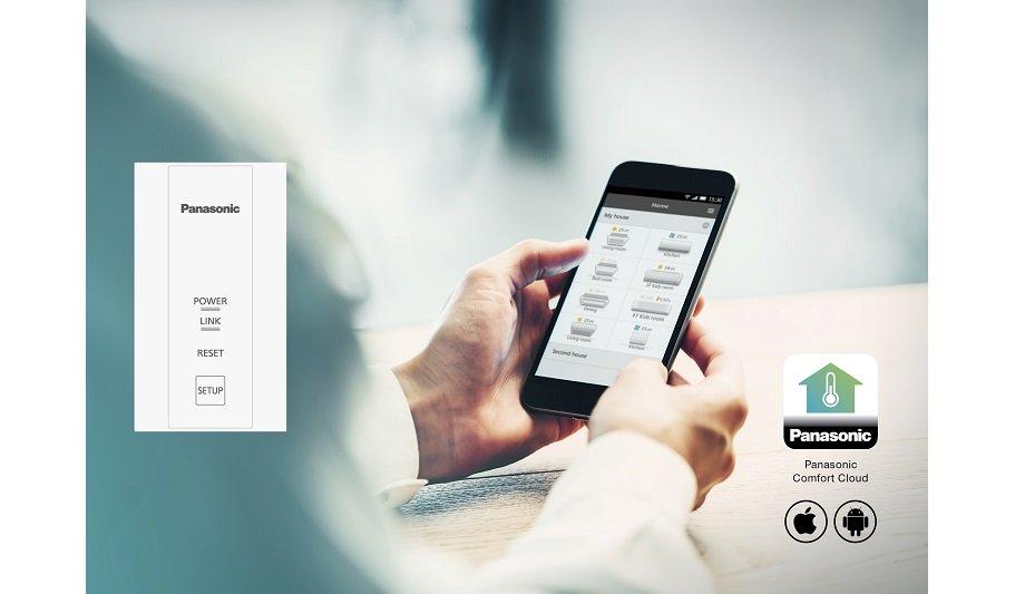 Panasonic Heating And Cooling Announces WLAN Adaptor For Wireless Control From Any Smart Device