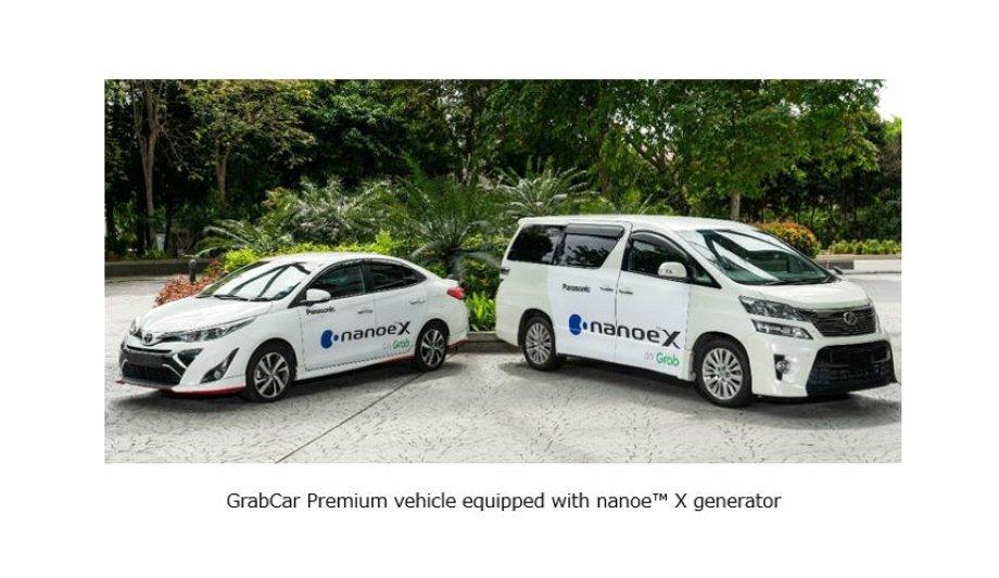 Panasonic's Nanoe X Air Quality Solutions Help Create Comfortable Travel Space For Grab Holdings’ Premium Vehicles