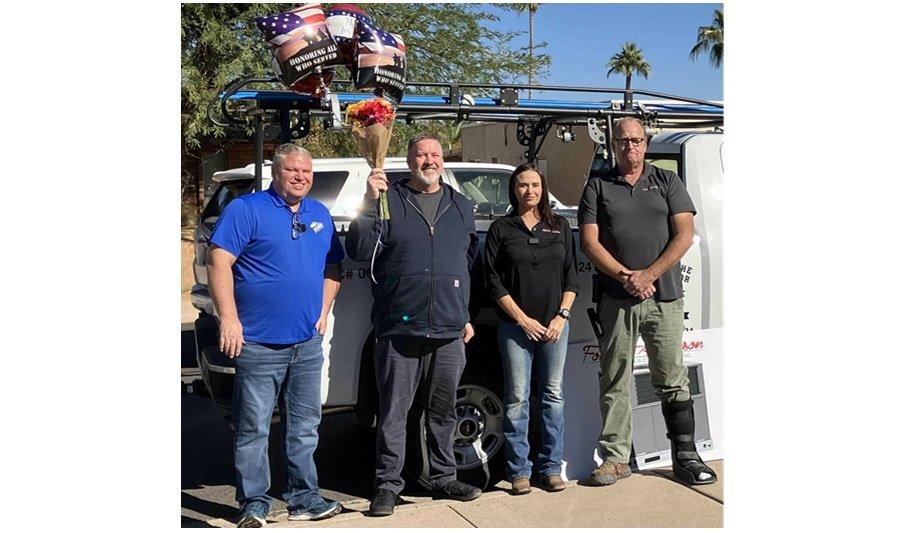 Phoenix Veteran And Civil Servant Surprised With Free A/C Unit For Veterans Day