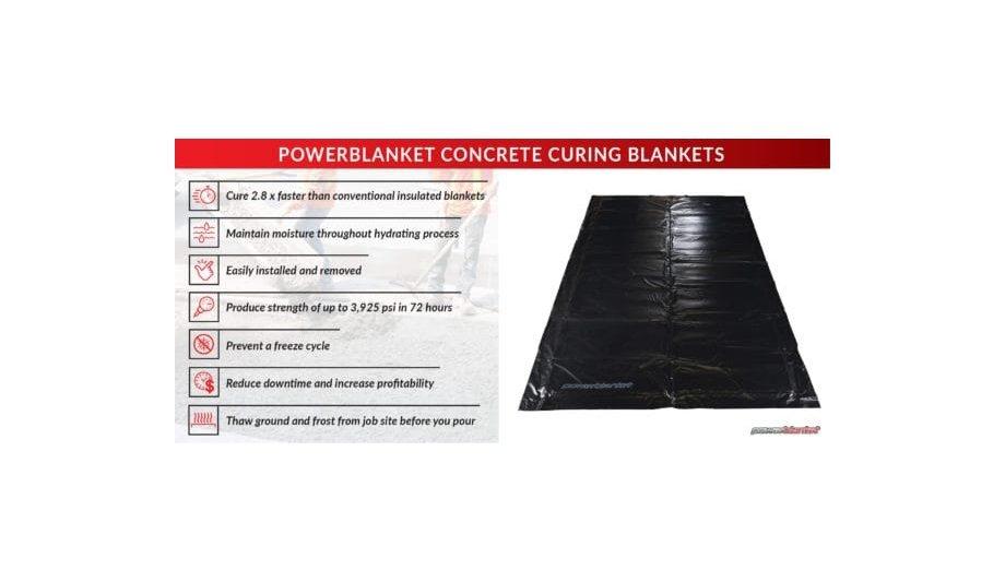 Thermal Concrete Curing Blankets for any size project.