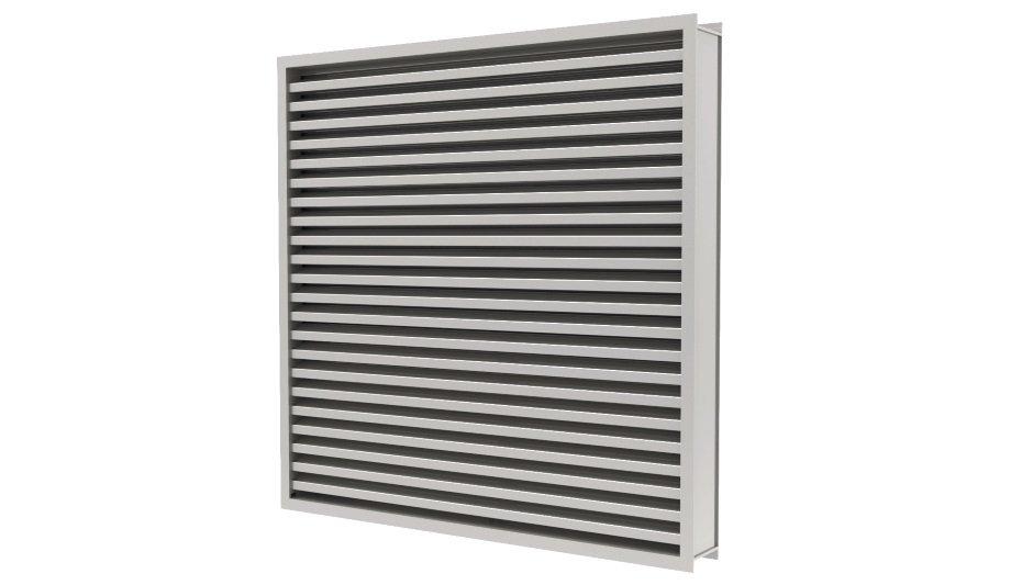 Ruskin Receives A Patent For The Unique Blade Design On Their XP500WD Aluminum Louver