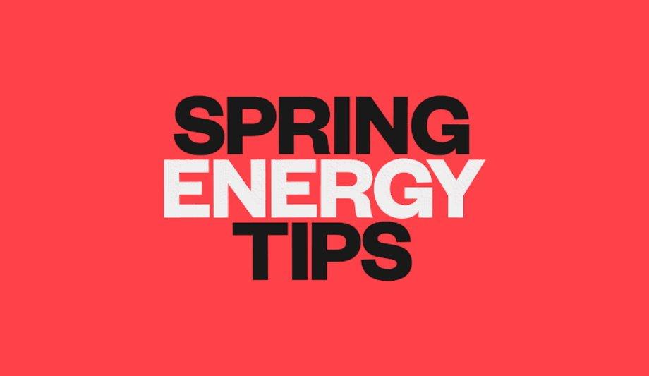 SO Energy Highlights The Four Important Ways That Residents Can Save Energy In The Spring Season