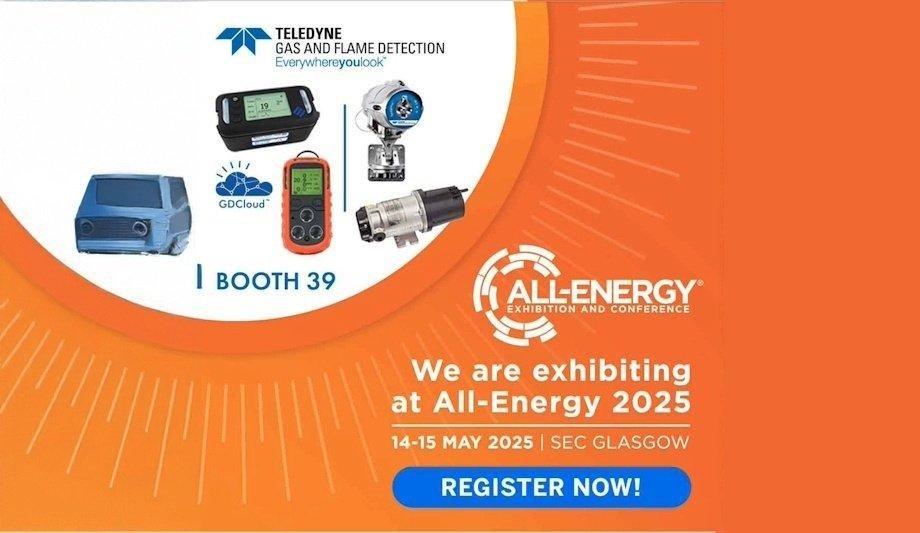 Teledyne GFD At All Energy 2025: Hydrogen Safety Tech