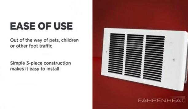 Marley Engineered Products : Farenheat 202SL Under Desk Heater.